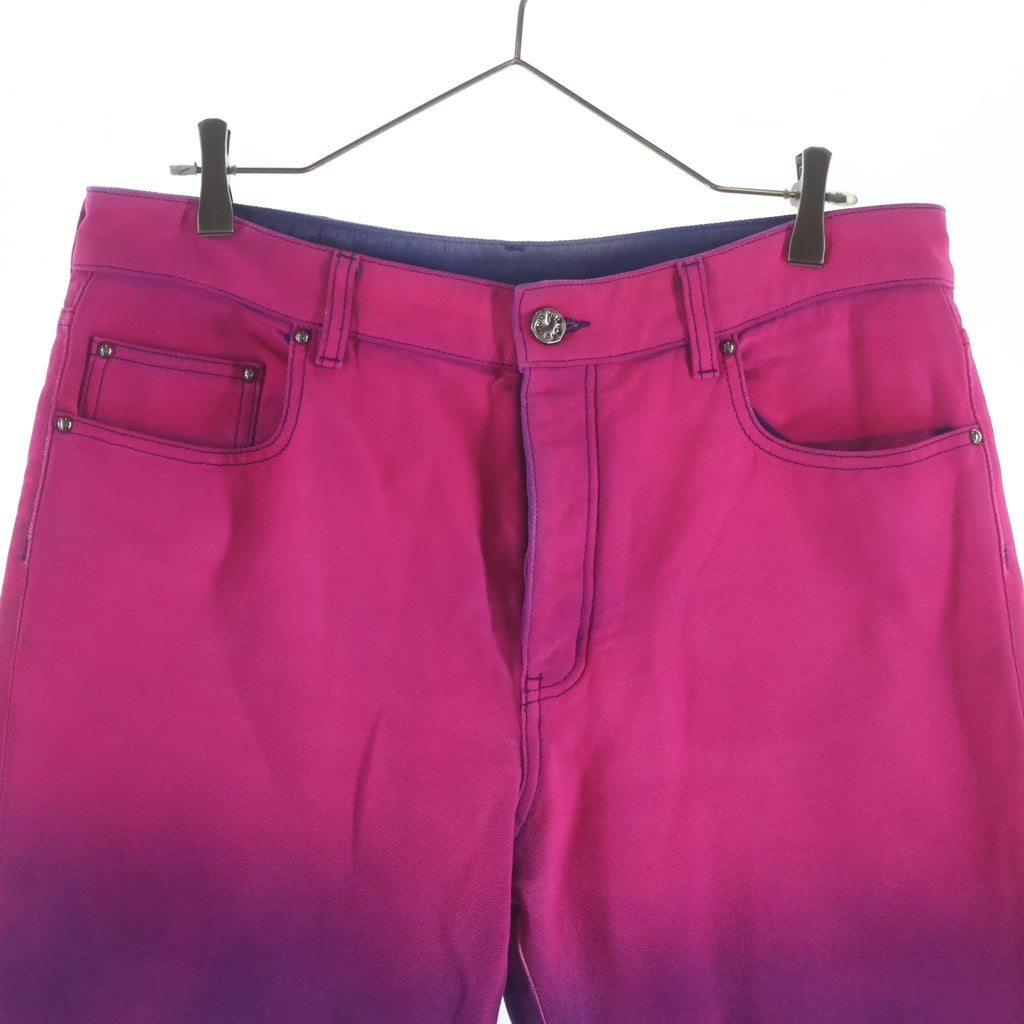 LOUIS VUITTON(ルイヴィトン) 22SS Amen Break Gradient Denim Pants アーメンブレイク グラデーションデニムパンツ ブルー/ピンク RM221 G59 HMD80W