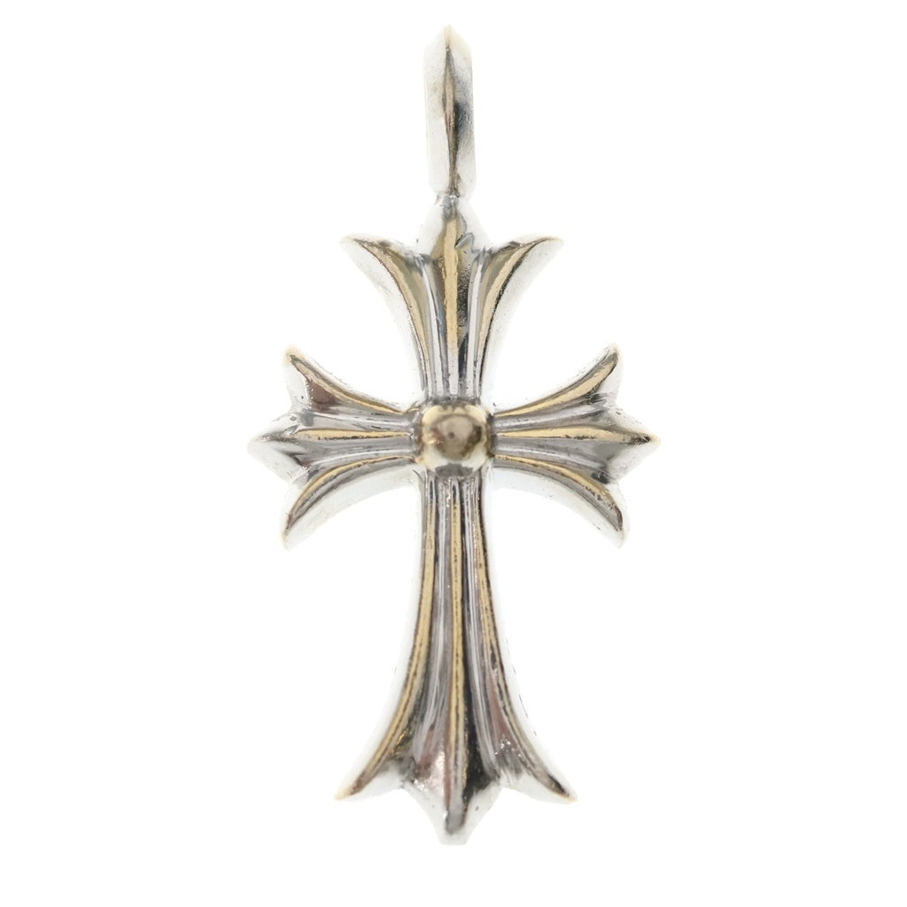 CHROME HEARTS(クロムハーツ) 18KWG TNY CRSF P/DIA タイニーファットクロス PAVEダイヤ ペンダントトップ ホワイトゴールド BCA008