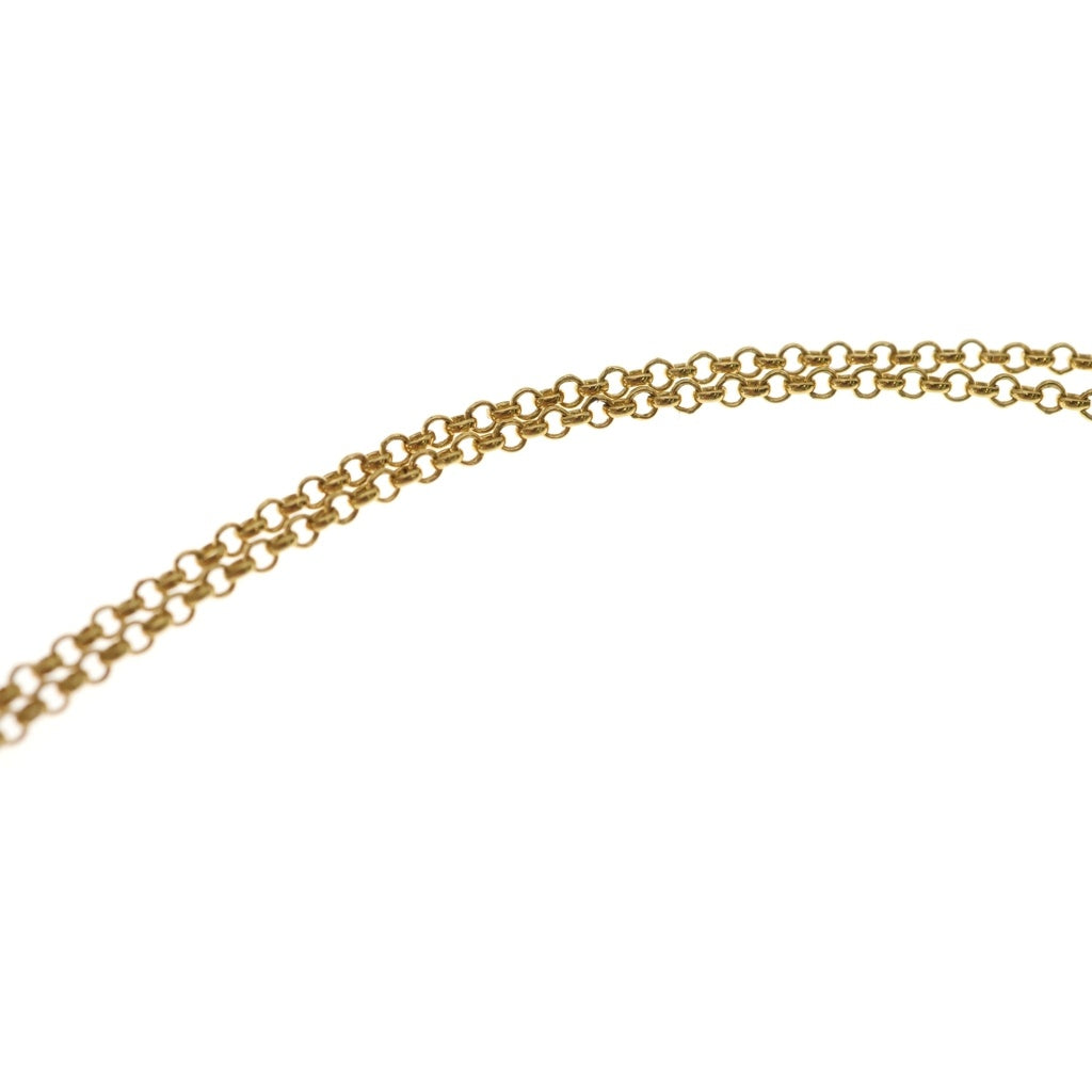 CHROME HEARTS(クロムハーツ) 22K NECKCHAIN R24 ロールチェーンネックレス 24inch ゴールド BCA012