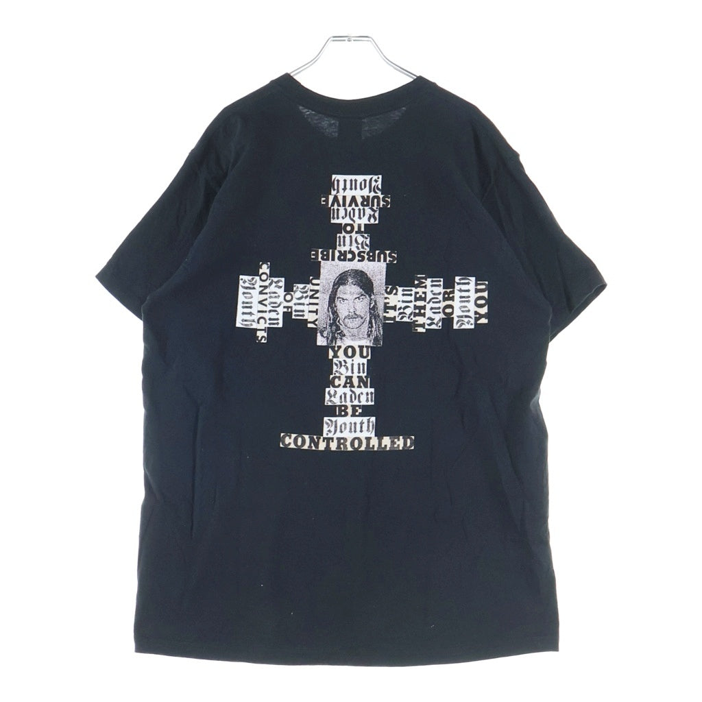 SUPREME(シュプリーム) 25AW ×Dash Snow Tee ×ダッシュスノウ 胸ロゴプリント クルーネック半袖Tシャツカットソー ブラック