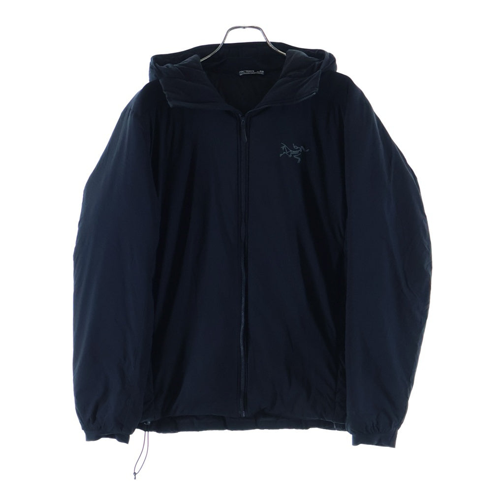 ARC'TERYX(アークテリクス) Atom SV Hoody エンブレム刺繍 ジップアップ アトム ナイロンパーカー ブラック X000009902