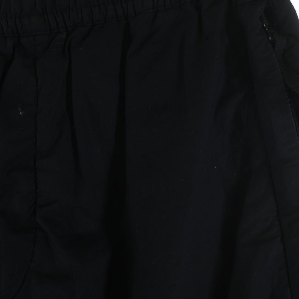 STONE ISLAND(ストーンアイランド) STRETCH COTTON TELA PARACADUTE ロゴワッペン ナイロン カーゴパンツ ブラック 801531303