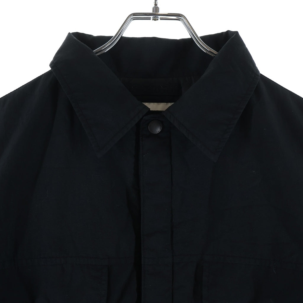 WTAPS(ダブルタップス) WCPO 01 Jacket NYLON Weather ナイロンシャツジャケット ブラック 242WVDT-JKM02