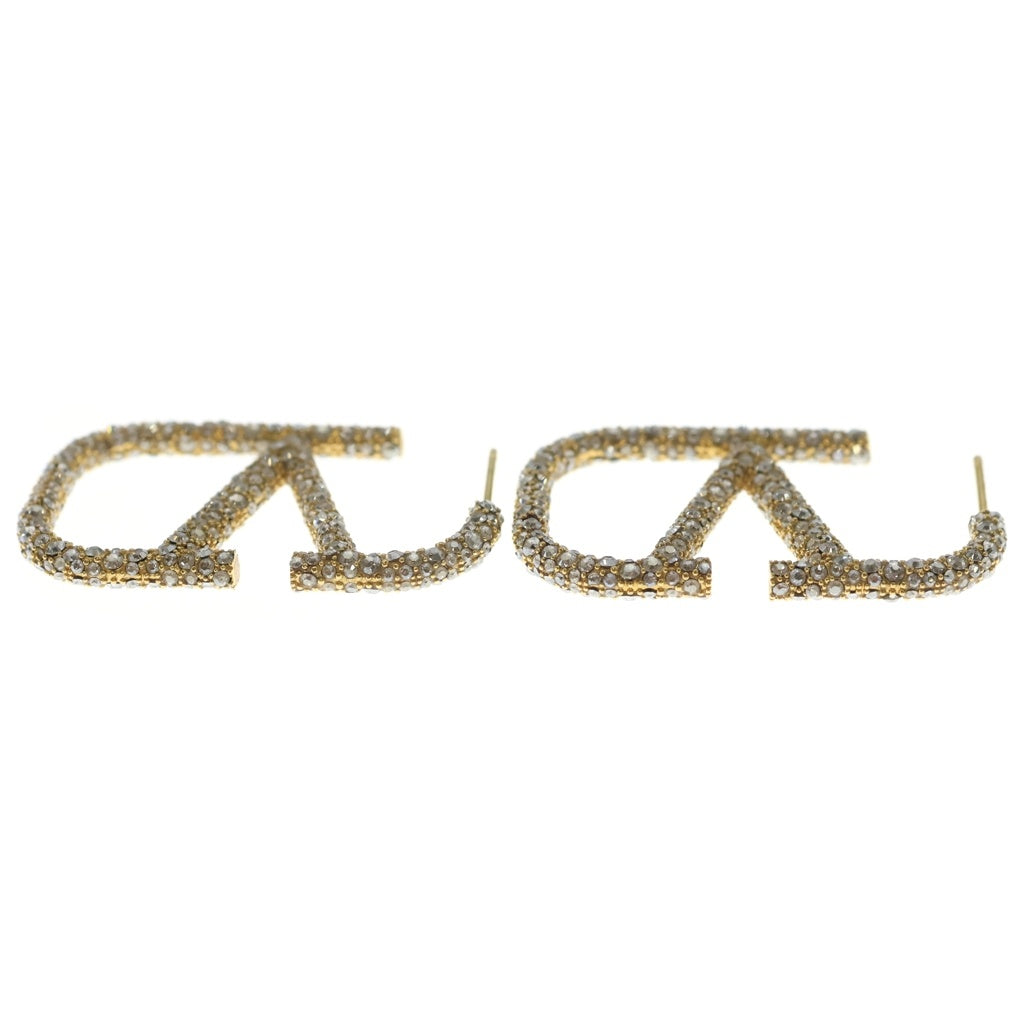 VALENTINO GARAVANI(ヴァレンチノガラヴァーニ) V Logo Vロゴ シグネチャー メタル フープピアス ゴールド WJ0G04YCW_MH5 レディース