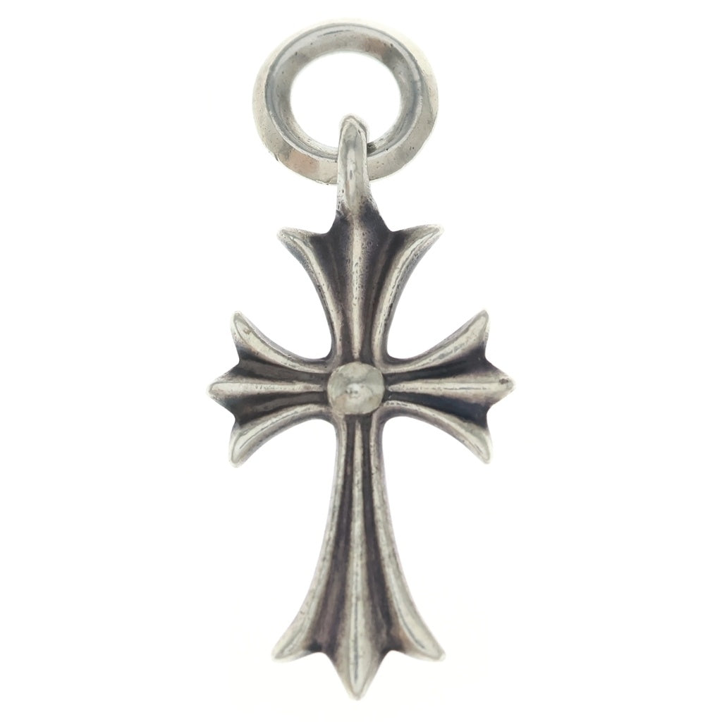 CHROME HEARTS(クロムハーツ) TINY CH CROSS タイニーCHクロス チャーム ネックレストップ シルバー BCA382