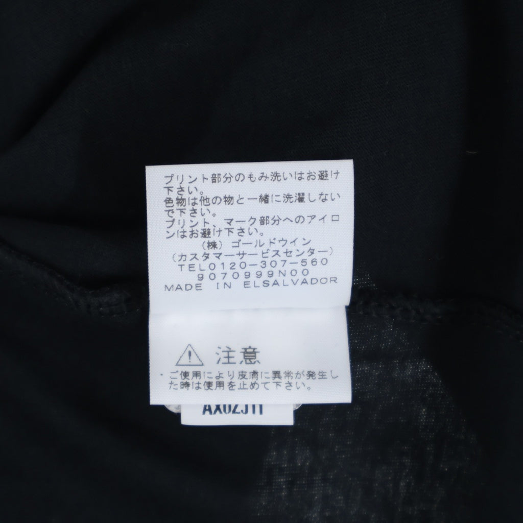 SUPREME(シュプリーム) Statue Of Liberty TEE 胸ロゴプリント クルーネック半袖Tシャツカットソー ブラック