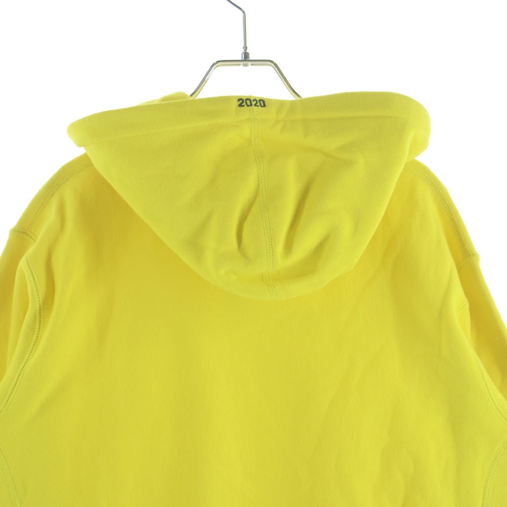 SUPREME(シュプリーム) 20SS Motion Logo Hooded Swetshirt フロントモーションロゴ プルオーバーパーカー イエロー