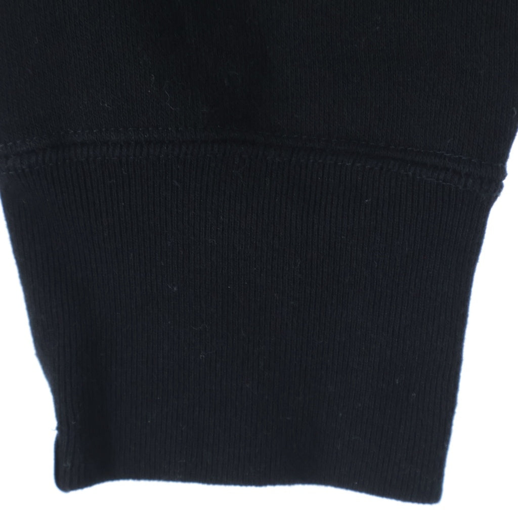 A BATHING APE(アベイシングエイプ) 19SS ×NEIGHBORHOOD Skull Crewneck ×ネイバーフッド フロントロゴプリント クルーネック長袖スウェット ブラック 001SWE731908X