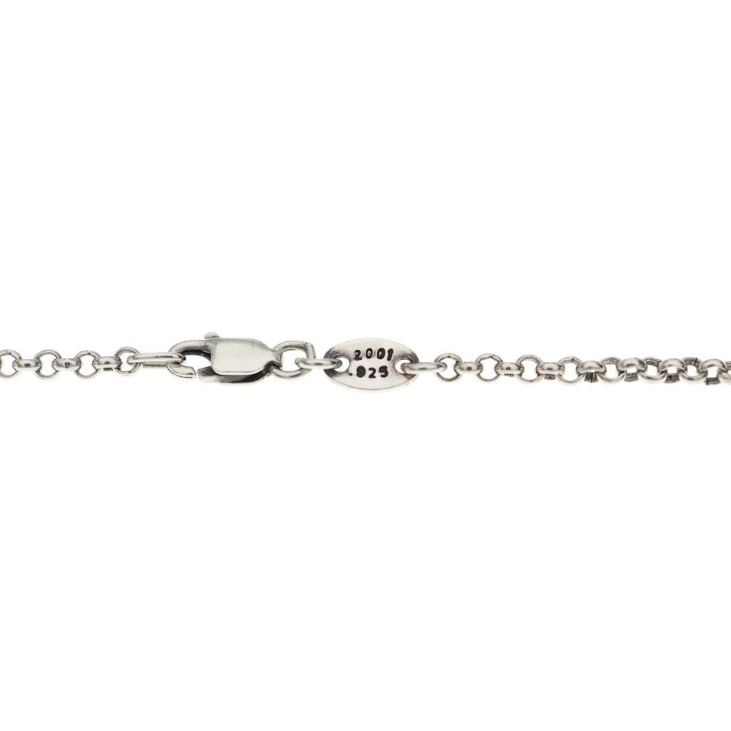 CHROME HEARTS(クロムハーツ) NECKCHAIN R18 オールド ロールチェーンネックレス 18inch シルバー BCA083