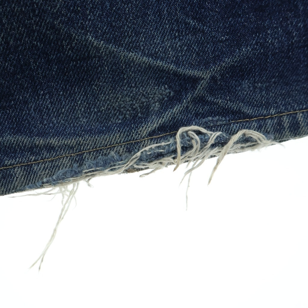 Levi's VINTAGE CLOTHING(リーバイス ビンテージ クロージング) 90S 1955復刻 501XX BIG E ボタンフライ ストレートデニムパンツ インディゴ 501-0003