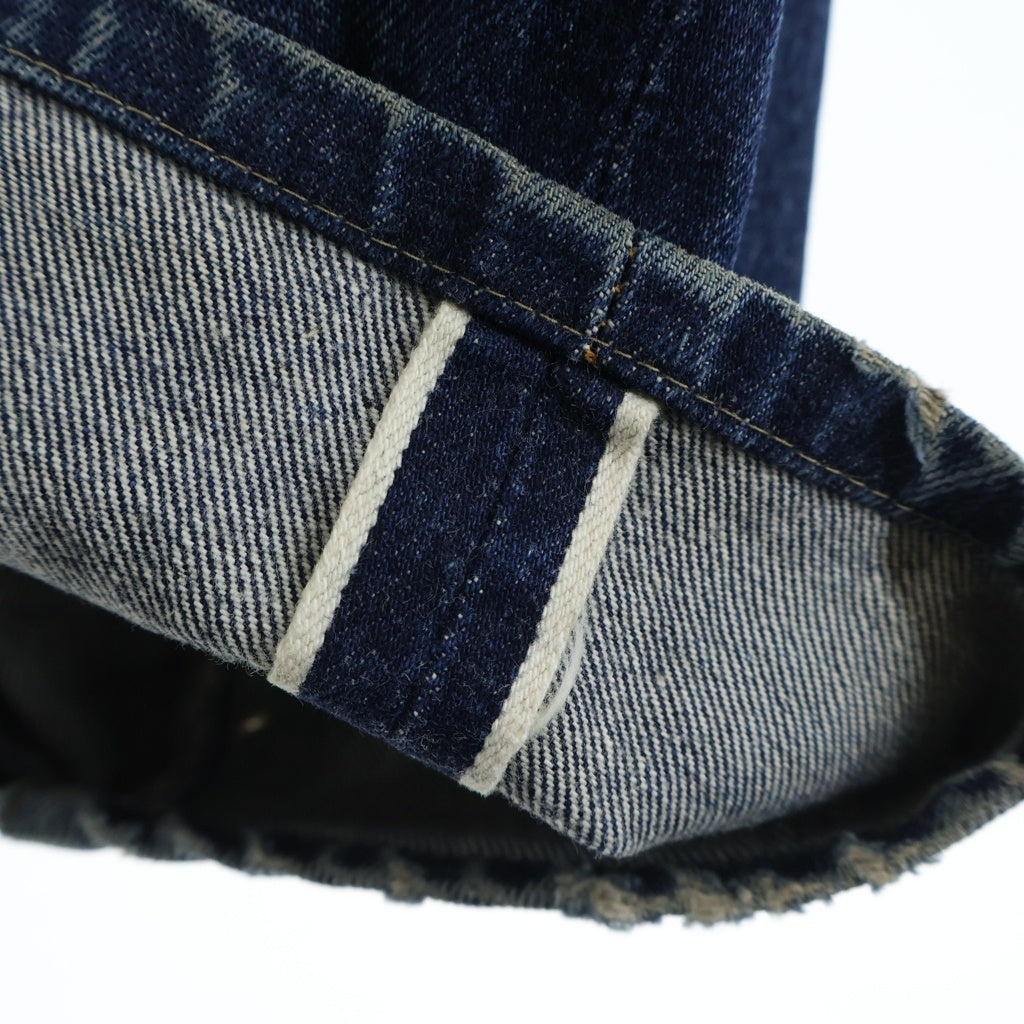 Levi's VINTAGE CLOTHING(リーバイス ビンテージ クロージング) 90S 1955復刻 501XX BIG E ボタンフライ ストレートデニムパンツ インディゴ 501-0003