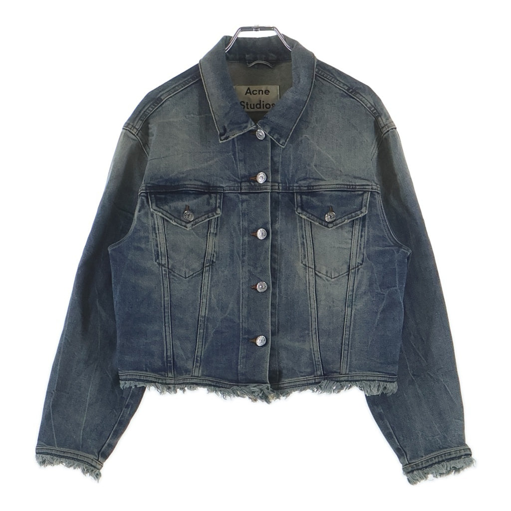 Acne Studios(アクネ ストゥディオズ) Denim Jacket ロゴパッチ デニムジャケット インディゴ TRAM FR LT VT AW15 レディース
