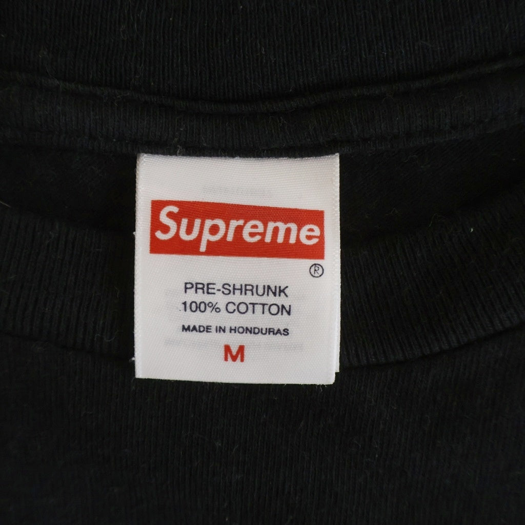 SUPREME(シュプリーム) 26SS God Save Us TEE フロントプリント クルーネック半袖Tシャツカットソー ブラック