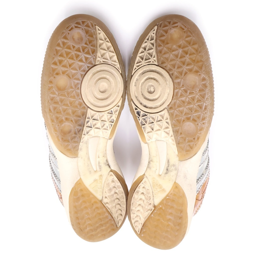 adidas(アディダス) ×Wales Bonner MN Samba Silver Metallic Easy Yellow MN サンバ メタリック シルバーメタリック イージーイエロー ローカットスニーカー IH5777