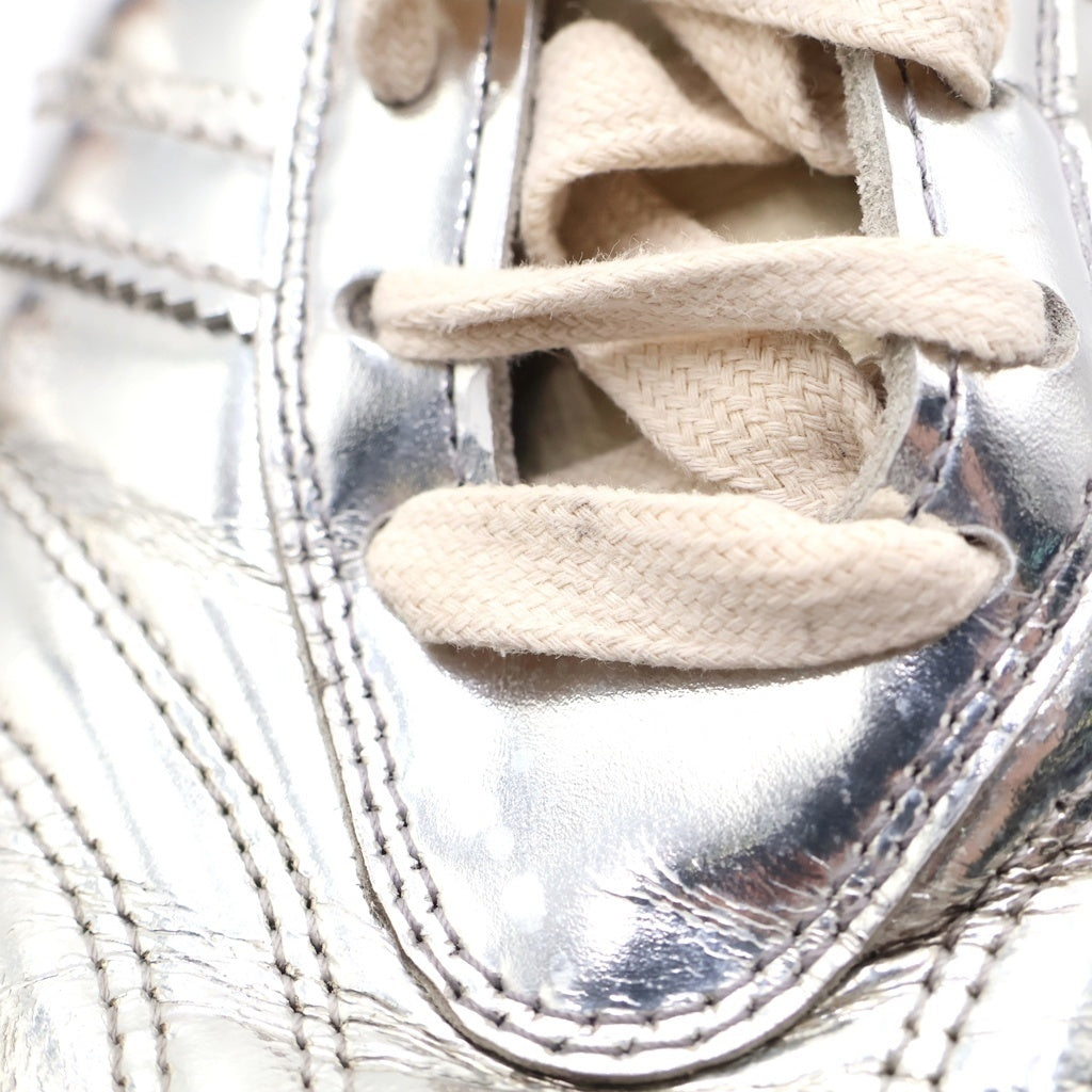adidas(アディダス) ×Wales Bonner MN Samba Silver Metallic Easy Yellow MN サンバ メタリック シルバーメタリック イージーイエロー ローカットスニーカー IH5777