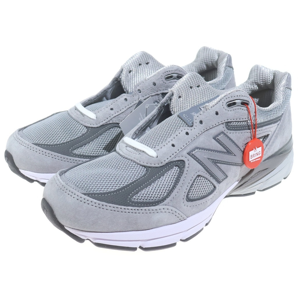 New Balance(ニューバランス) 990V4 Grey Silver ローカットスニーカー US10/28cm グレー U990GR4