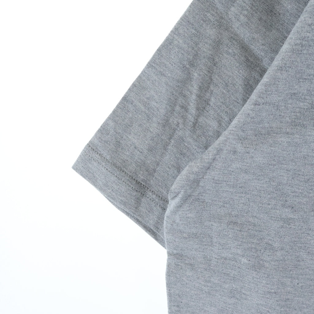 COMME des GARCONS HOMME(コムデギャルソンオム) 23SS ドット切り替えレイヤードデザイン クルーネック半袖Tシャツカットソー グレー HK-T005