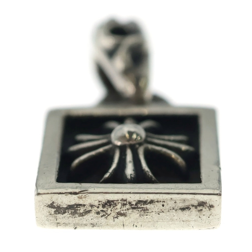 CHROME HEARTS(クロムハーツ) FRAMED CH PLUS フレームドCHプラス チャーム シルバーネックレストップ