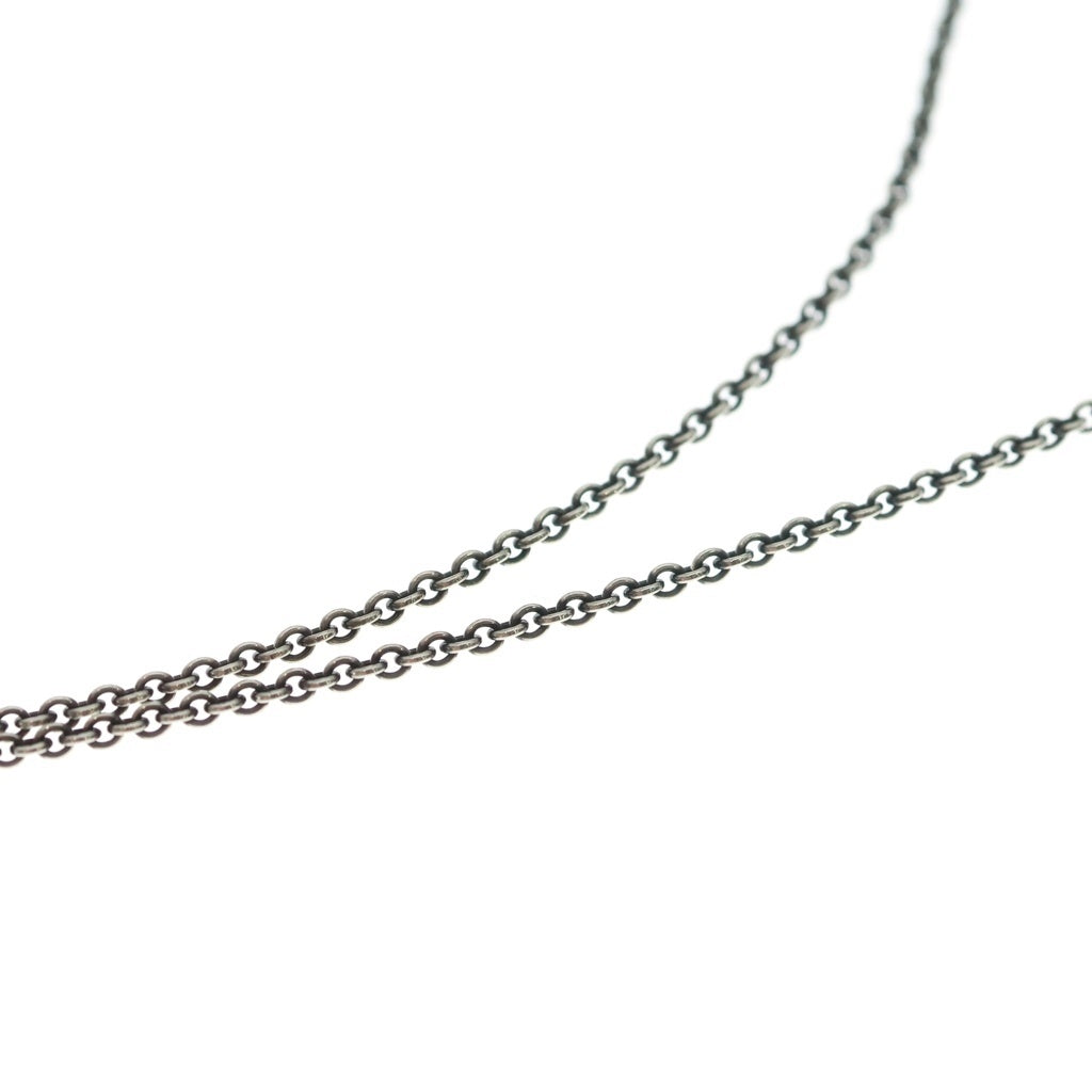 TIFFANY & Co.(ティファニー) heart and ribbon ハート リボン チェーンネックレス シルバー