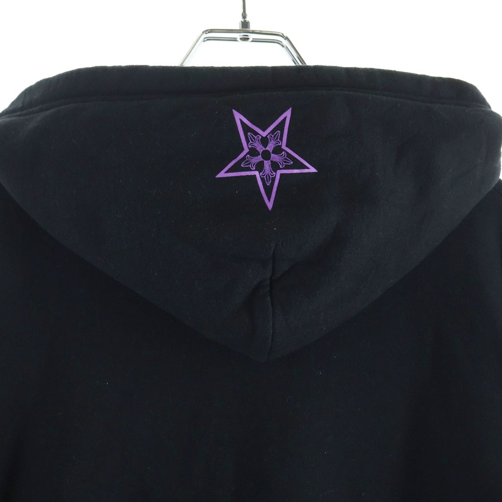 CHROME HEARTS(クロムハーツ) .com FOTI HD PLVR フォティ 両面プリント プルオーバーパーカー ブラック/マルチカラー