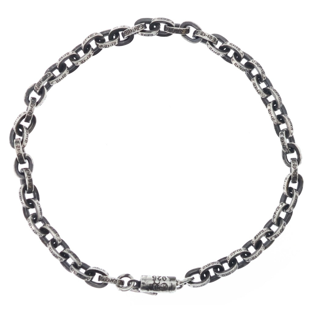 CHROME HEARTS(クロムハーツ) PAPER CHAIN ペーパーチェーン ブレスレット 8inch シルバー BCA178