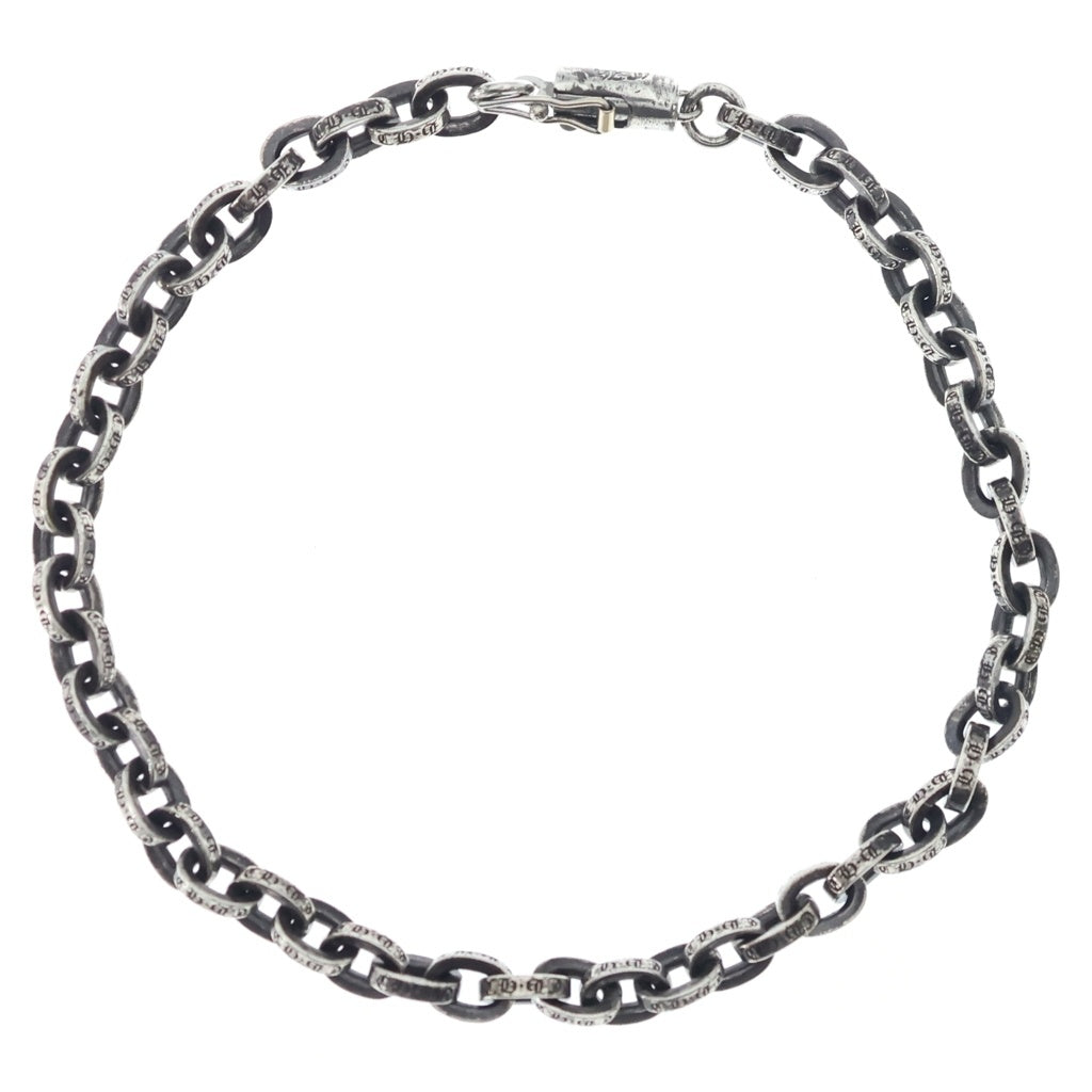 CHROME HEARTS(クロムハーツ) PAPER CHAIN ペーパーチェーン ブレスレット 8inch シルバー BCA178