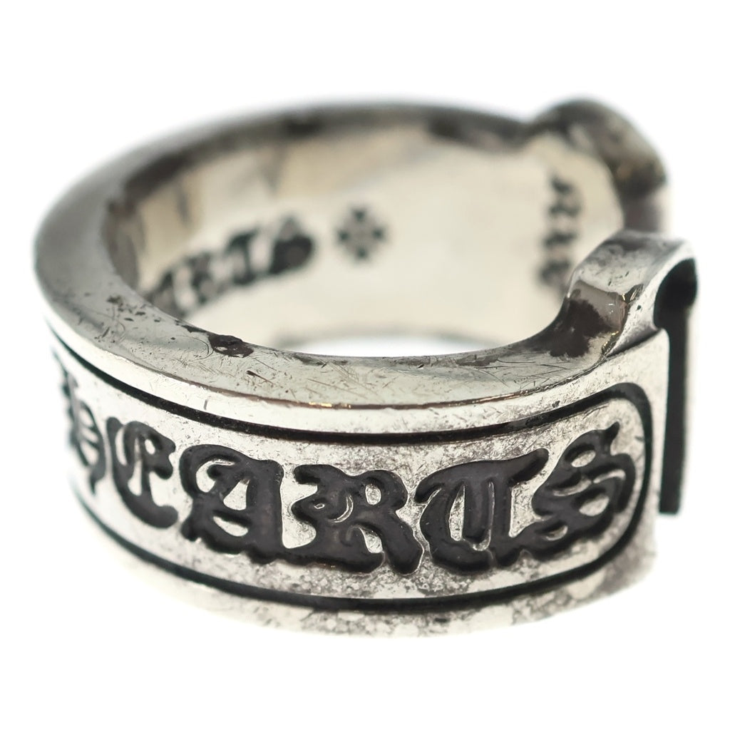 CHROME HEARTS(クロムハーツ) LG SCROLL LABEL ラージスクロールラベル リング シルバーBCA383