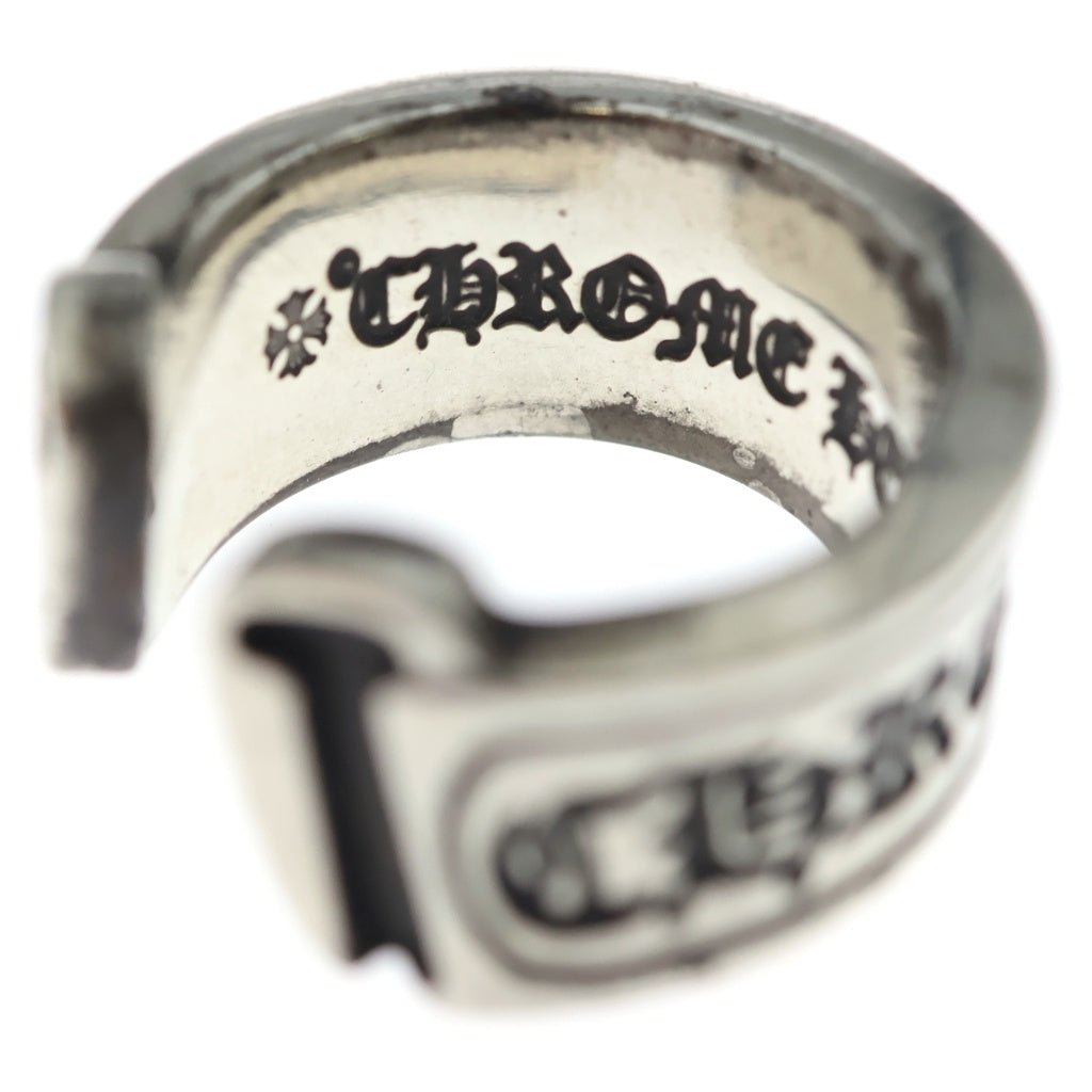 CHROME HEARTS(クロムハーツ) LG SCROLL LABEL ラージスクロールラベル リング シルバーBCA383
