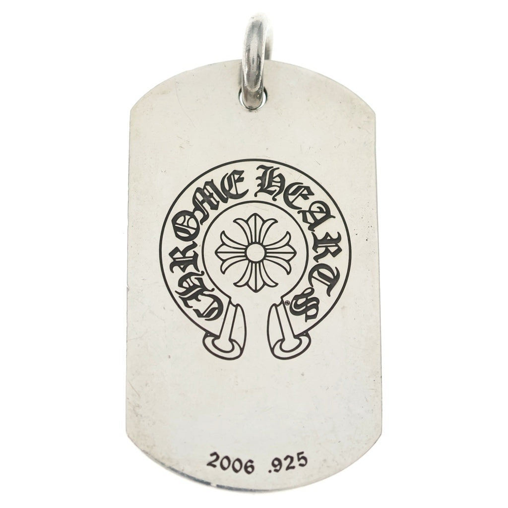 CHROME HEARTS(クロムハーツ) D TAG LRG LTD ホノルル限定 ラージ