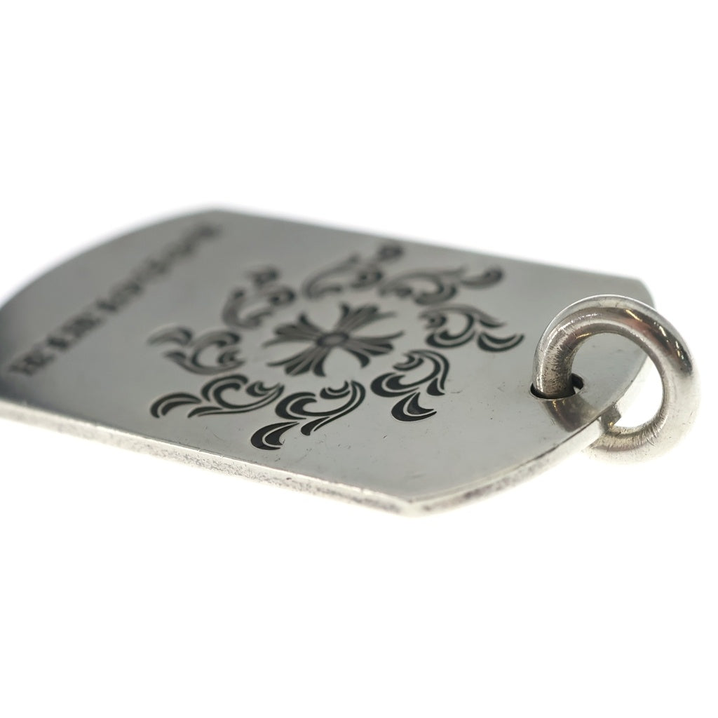 クロムハーツ　ドッグタグ ネックレス CHROME HEARTS(クロムハーツ) D TAG LRG LTD ホノルル限定 ラージ