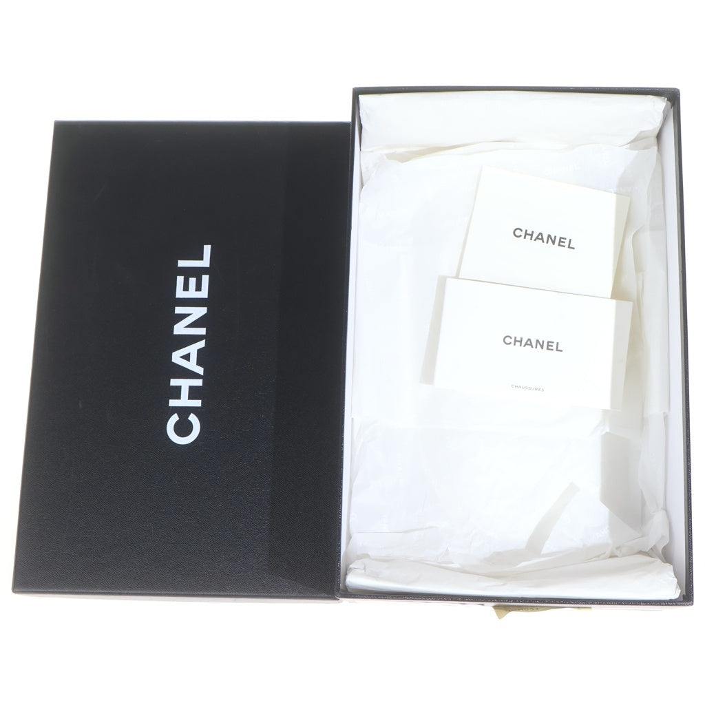 CHANEL(シャネル) ココマーク マトラッセ レザー パンプス ブラック G29266 レディース