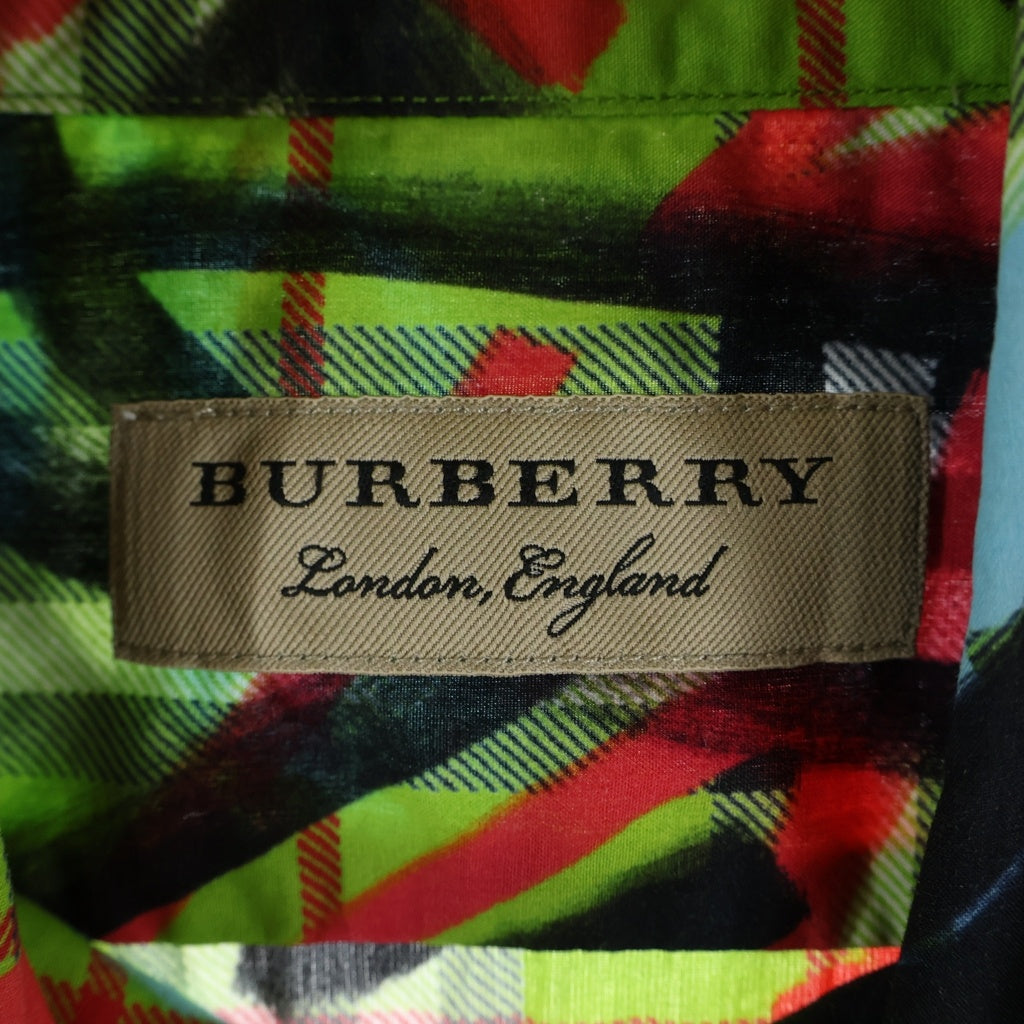 BURBERRY(バーバリー) グラフィティチェック 半袖シャツ 8001275