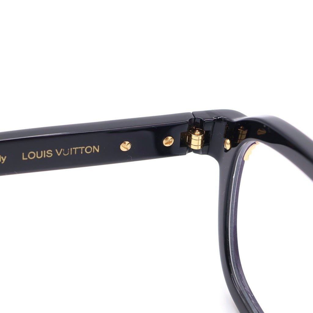 LOUIS VUITTON(ルイヴィトン) LV スライド スクエア ラウンド Z2889U ブラック