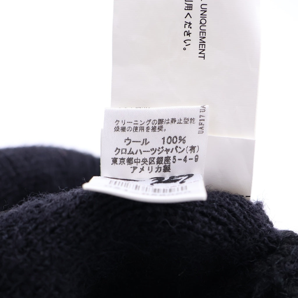 CHROME HEARTS(クロムハーツ) WOOL WATCH CAP CHプラスホースシュー刺繍ウールニット帽