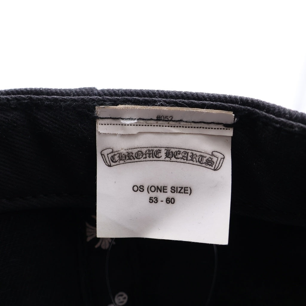 CHROME HEARTS(クロムハーツ) BASEBALL TRUCKER CHクロス ベースボールトラッカーキャップ 帽子 ブラック