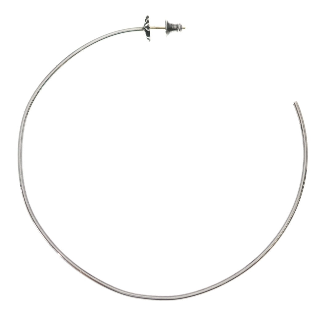 CHROME HEARTS(クロムハーツ) HOOP CH PLS CHプラス フープ ピアス シルバー BCA099