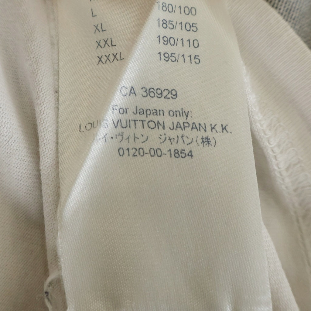 LOUIS VUITTON(ルイヴィトン) 19AW Holy Mountain ホーリーマウンテン 両面プリントクルーネック半袖Tシャツカットソー ホワイト RM192M NPG HHY01W