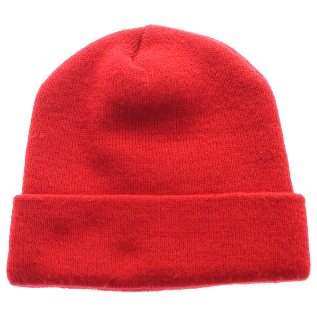 CHROME HEARTS(クロムハーツ) WOOL WATCH CAP CHロゴ刺繍 ビーニー ニット帽 帽子 レッド