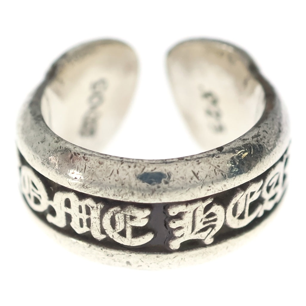 CHROME HEARTS(クロムハーツ) SM SCROLL LABEL スモールスクロールラベル リング シルバー BCA413