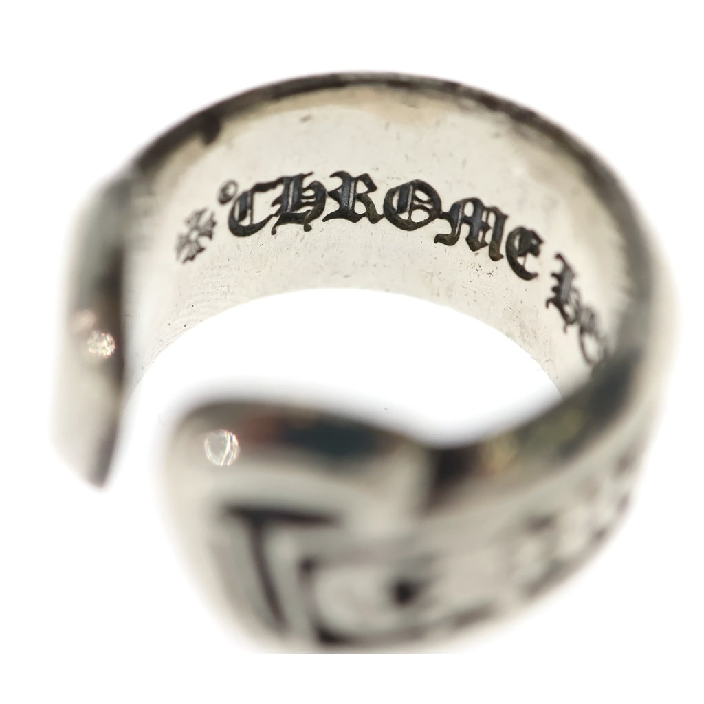 CHROME HEARTS(クロムハーツ) SM SCROLL LABEL スモールスクロールラベル リング シルバー BCA413