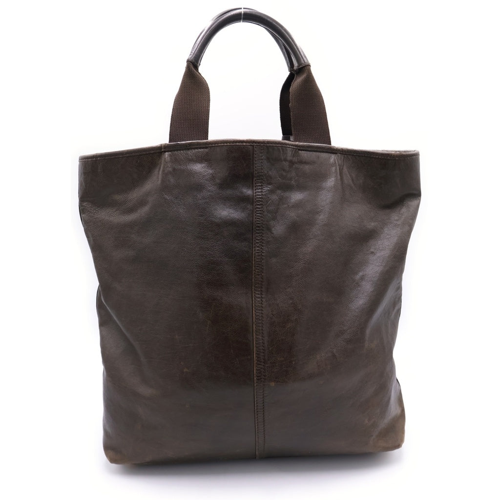 YVES SAINT LAURENT(イヴサンローラン) ヴィンテージ レザーハンドトートバッグ ブラウン 157730 002404 レディース