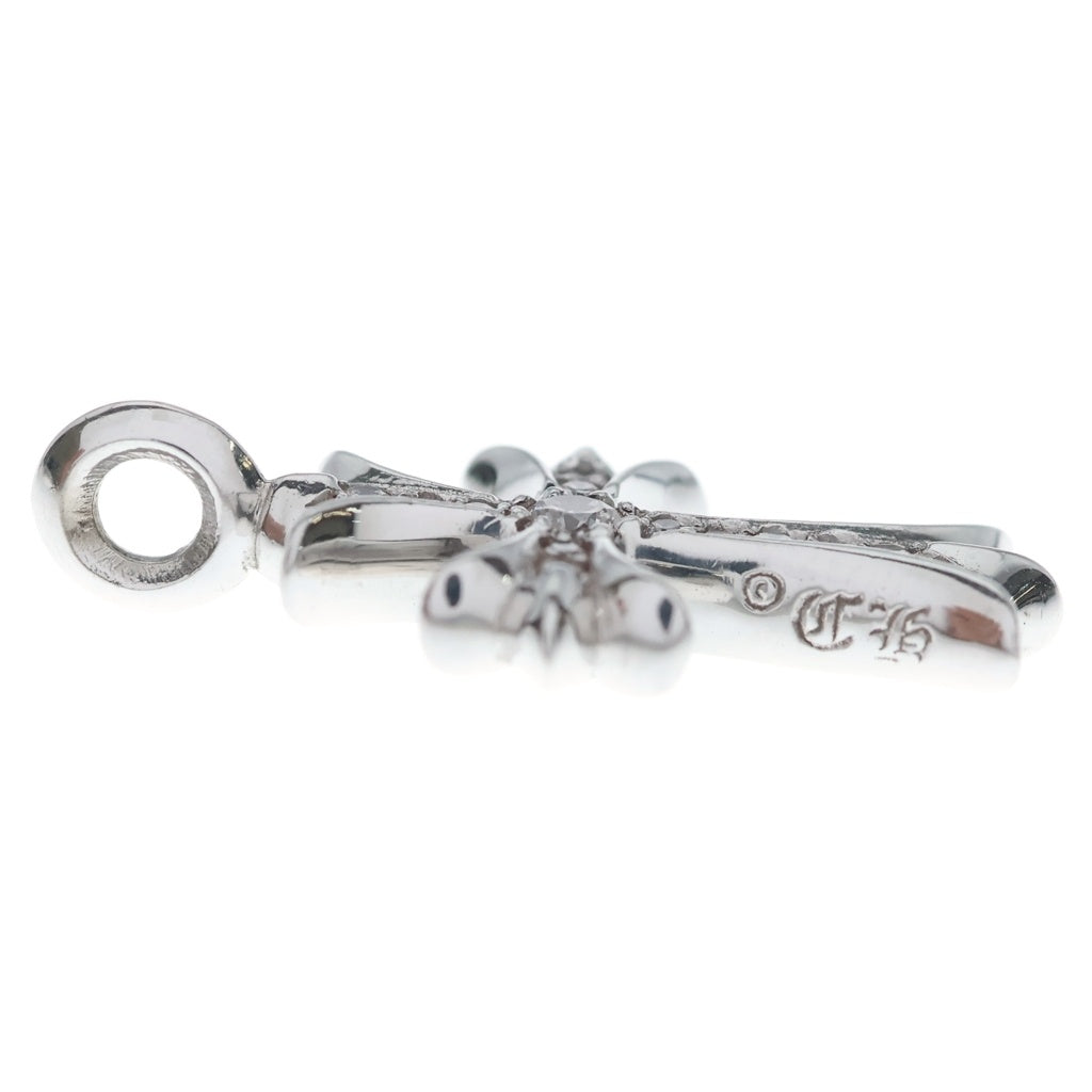 CHROME HEARTS(クロムハーツ) 18KWG TNY CRSF P/DIA タイニーファットクロス PAVEダイヤ ペンダントトップ ホワイトゴールド BCA008