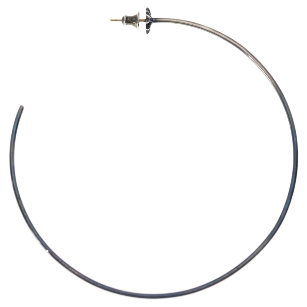 CHROME HEARTS(クロムハーツ) HOOP CH PLS CHプラス フープ ピアス シルバー BCA099