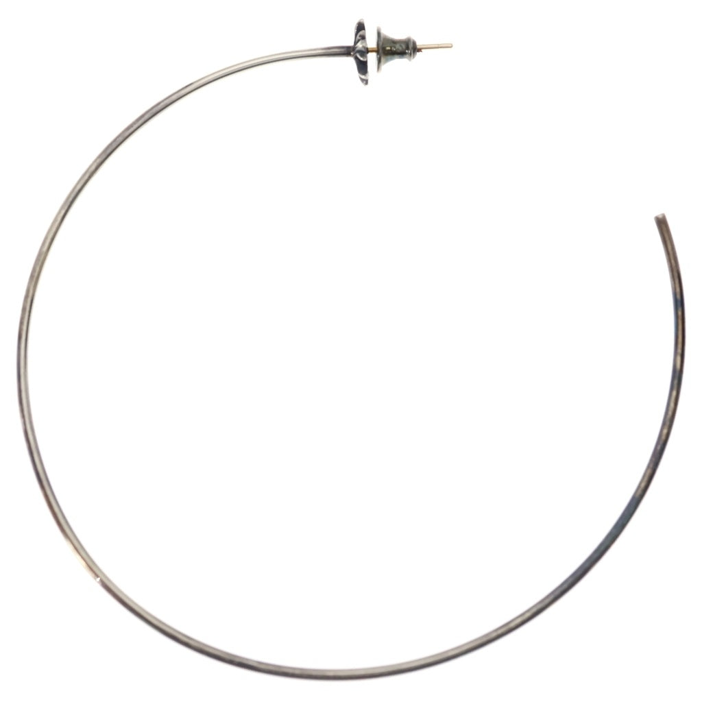 CHROME HEARTS(クロムハーツ) HOOP CH PLS CHプラス フープ ピアス シルバー BCA099