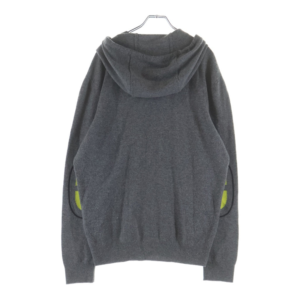 HERMES(エルメス) ウルトラソフト カシミヤ シェーヌダンクル ジップ