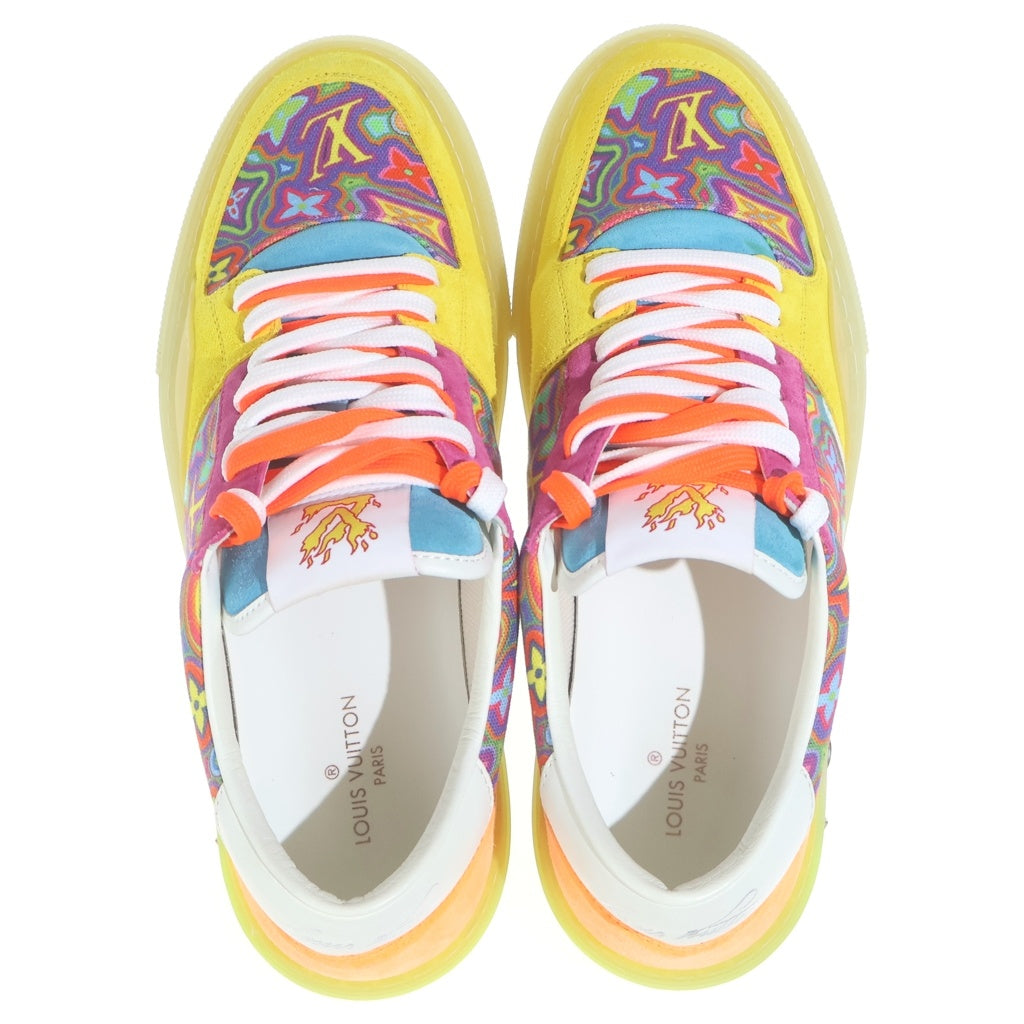 LOUIS VUITTON(ルイヴィトン) 21AW Psychedelic Monogram Canvas LVオリライン モノグラム ローカットスニーカー マルチカラー