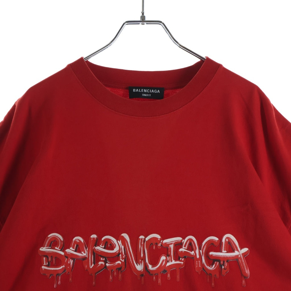 BALENCIAGA(バレンシアガ) Oversized T-shirt スライムプリント クルー