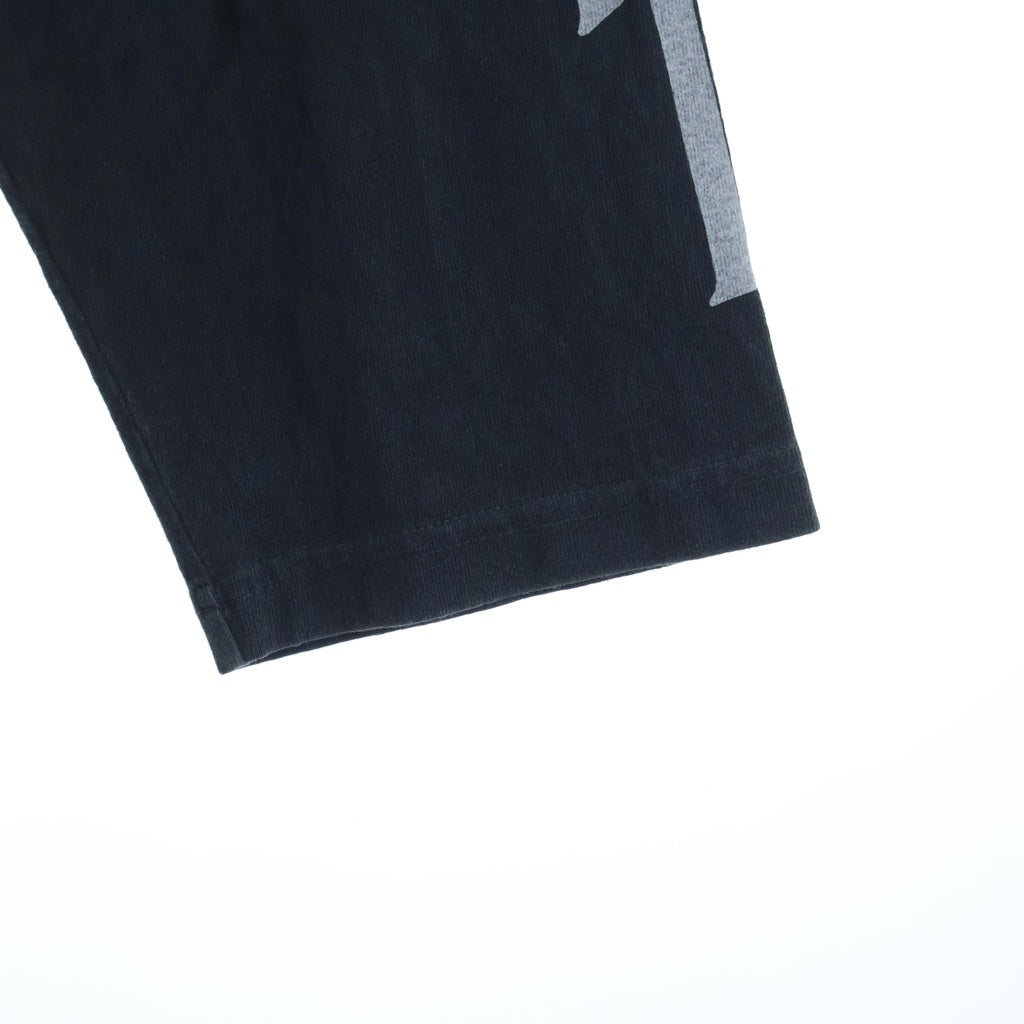 NO BRAND(ノーブランド) KANYE WEST DONDA 2 Layer L/S T-shirt フロントプリント クルーネック長袖レイヤードTシャツカットソー ブラック