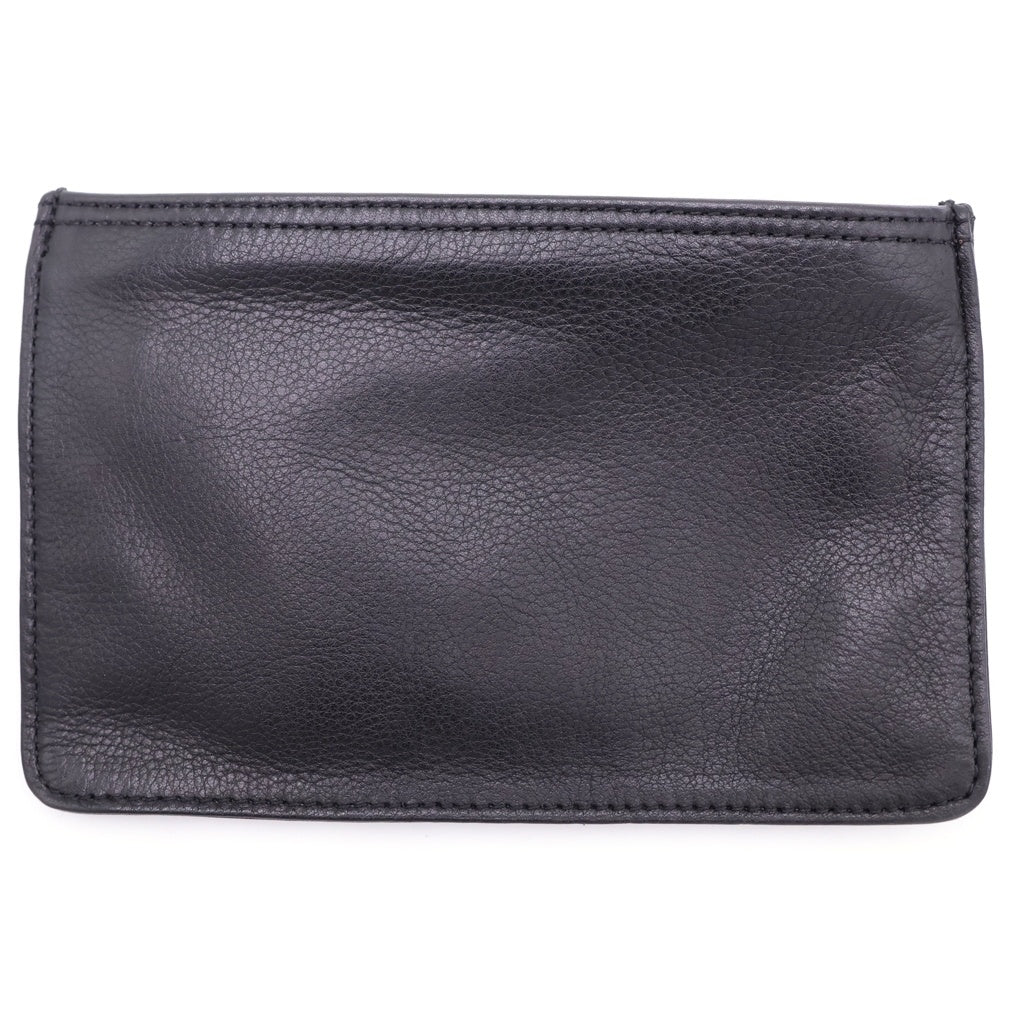 CHROME HEARTS(クロムハーツ) ZPR CHNG PURSE2 チェンジパース レザーコインケース ブラック