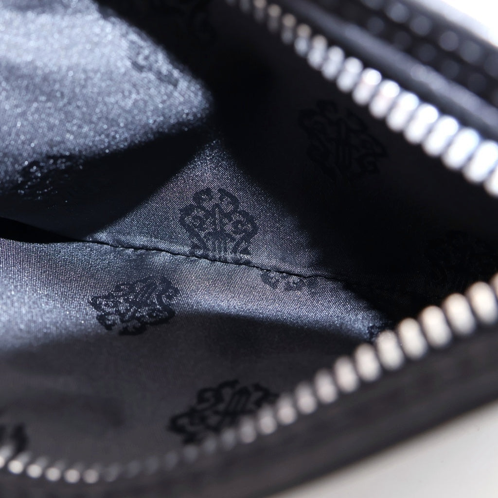 CHROME HEARTS(クロムハーツ) ZPR CHNG PURSE2 チェンジパース レザーコインケース ブラック